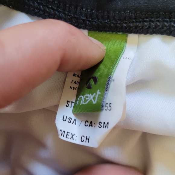 Next Multicolored Two Piece Swimsuit Size women's Small/Medium 34B 34C - Picture 10 of 11